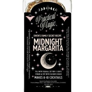 Midnight Margarita Craft Cocktail Infusion Drink Kit -Jar