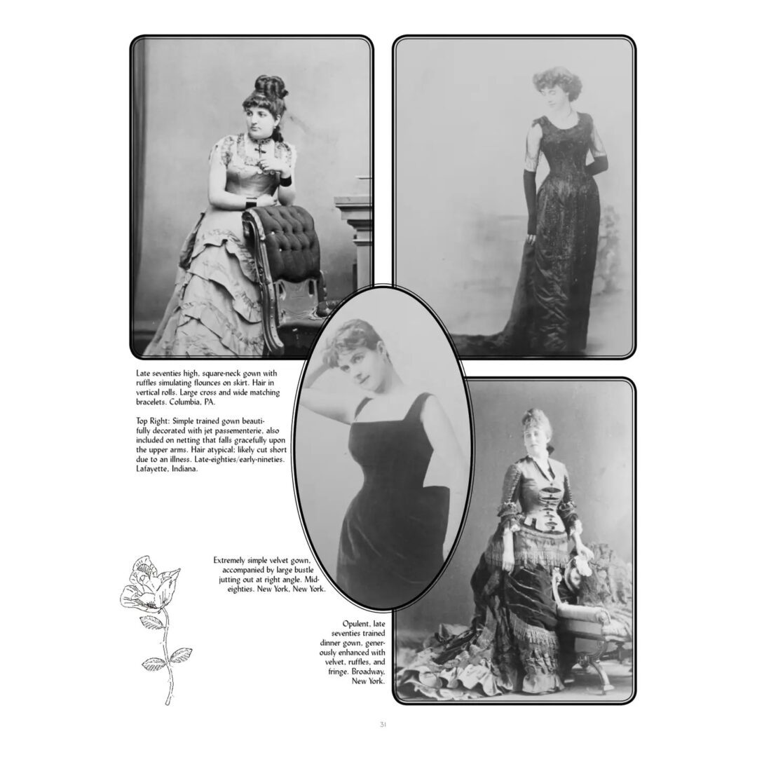 Victorian Costume For Ladies 1860-1900 - Image 3