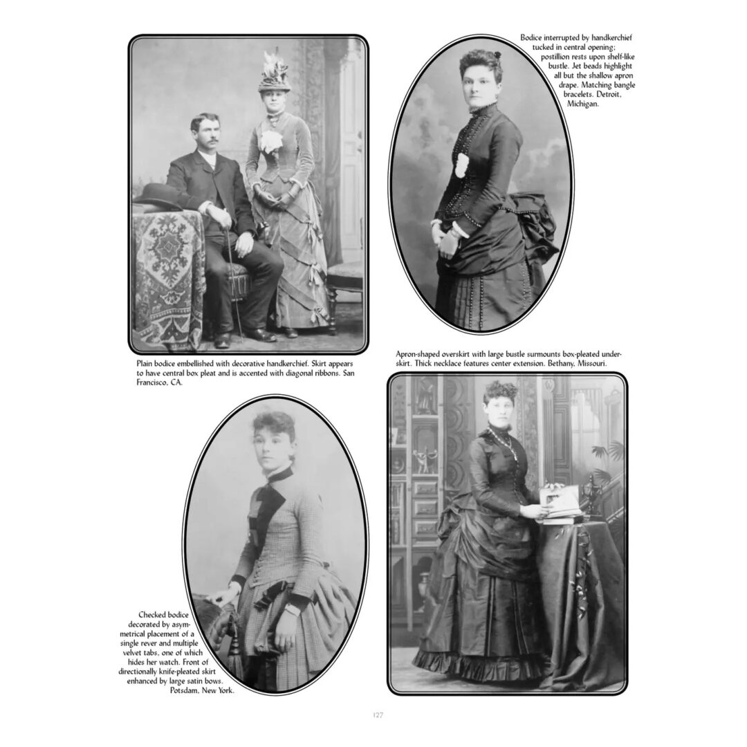 Victorian Costume For Ladies 1860-1900 - Image 4