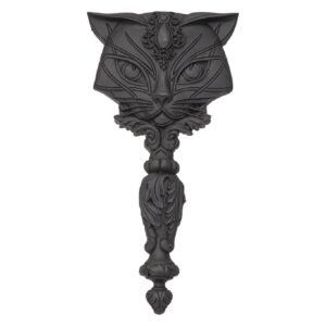 Sacred Black Cat Hand Mirror