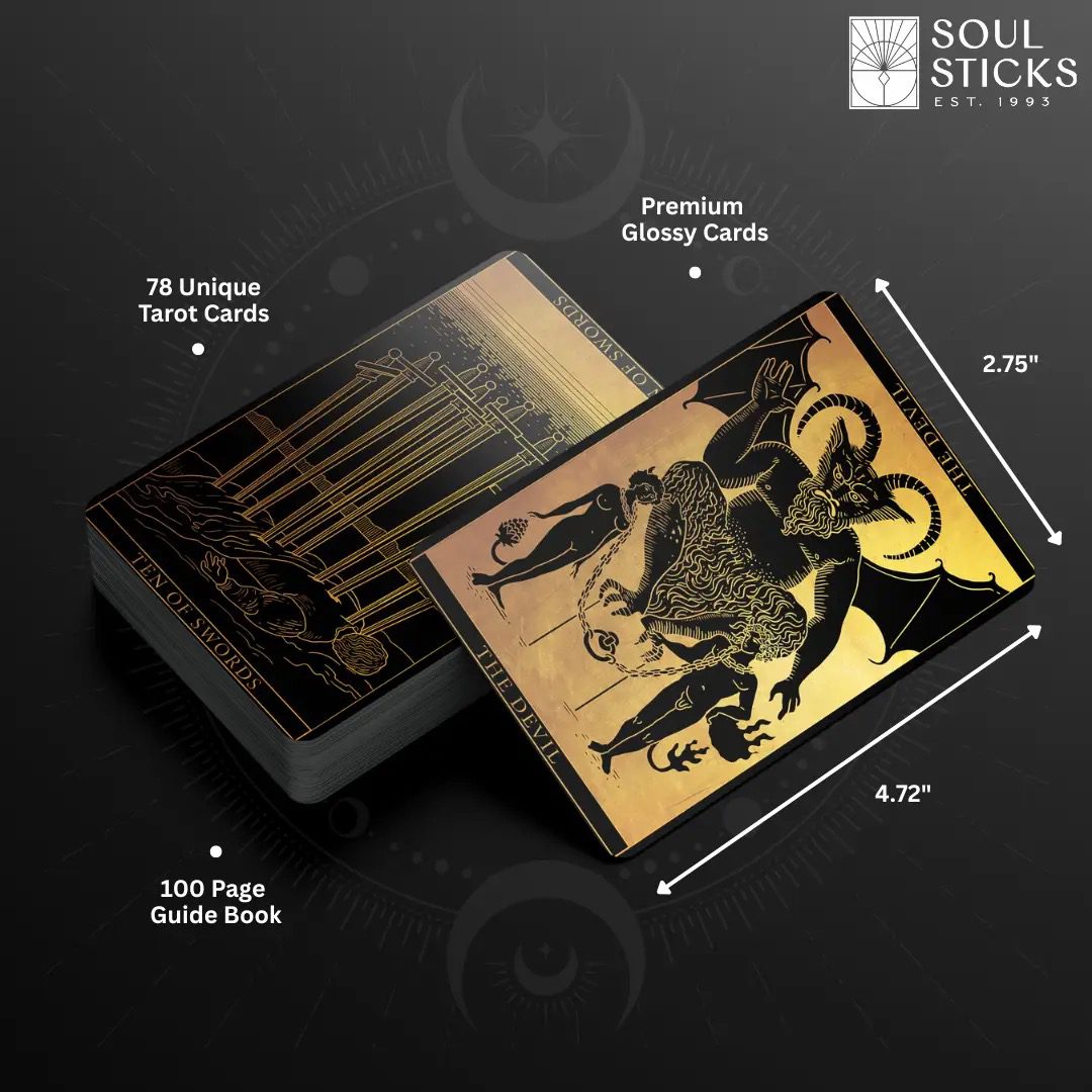 Golden Night Tarot Card Deck - Image 2