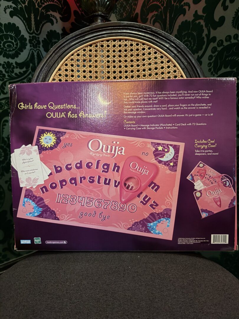 2008 Pink Ouija Board "sealed cards in original box" - Image 2