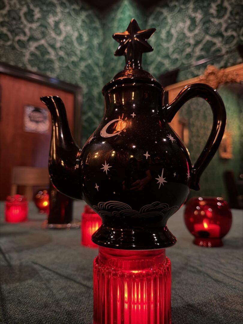 Gothic Spellbound Sky Teapot - Image 2